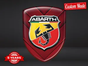 Fiat Abarth Logosticker Limitiert Stabil Professionell
